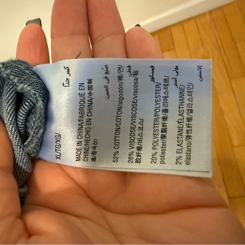 Charter Club Classic Blue Denim Jacket - Picture 3 of 3